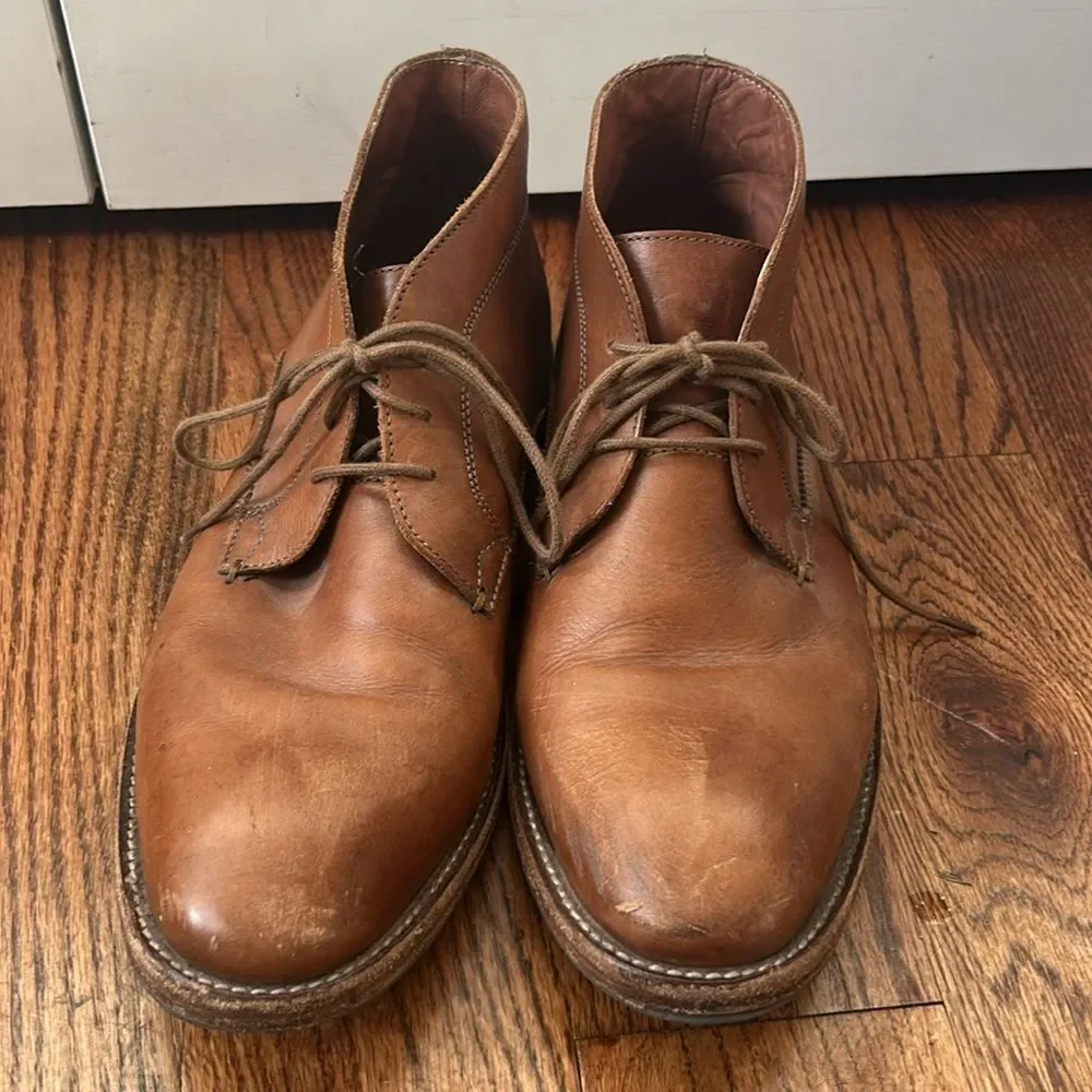 Frank Wright Leather Boots Size 10
